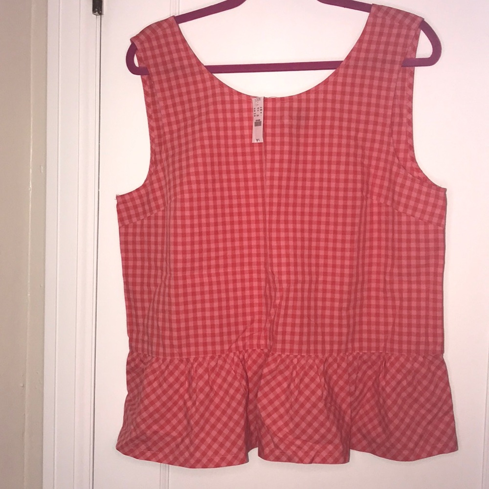 J.Crew peplum top